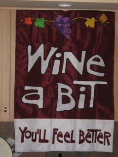 Come and wine a bit.  We promise you will feel better.
