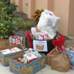 gifts to Food Bank 12.7.09