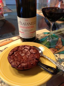 Perfect accompaniment.........A.Rafanelli Zinfandel